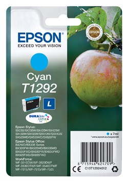 T1292 | 1x Cyaan | Origineel | Cartridges voor Epson