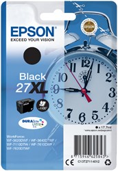 27 XL | 1x Zwart | Origineel | Cartridges voor Epson