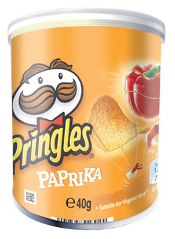 Chips pringles paprika 40 gram