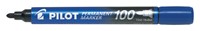 Viltstift PILOT 100 rond fijn blauw