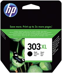 303 XL | 1x Zwart | Origineel | Cartridges voor HP