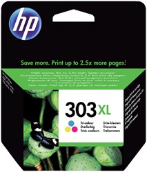 303 XL | 1x Kleur  | Origineel | Cartridges voor HP