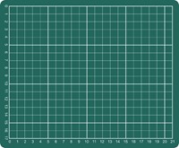 Snijmat A5 230x190mm groen