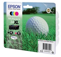 34 XL | 4 Pack | Origineel | Cartridges voor Epson