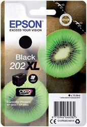202 XL | 1x Zwart | Origineel | Cartridges voor Epson