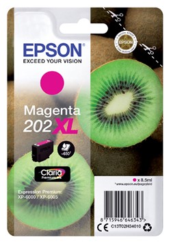 202 XL | 1x Magenta | Origineel | Cartridges voor Epson