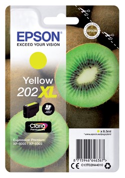 202 XL | 1x Geel | Origineel | Cartridges voor Epson