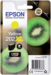202 XL | 1x Geel | Origineel | Cartridges voor Epson