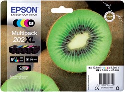 202 XL | 5 Pack | Origineel | Cartridges voor Epson