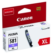 CLI-581 XL | 1x Foto Blauw | Origineel | Cartridges voor Canon