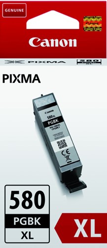 PGI-580 XL | 1x Zwart | Origineel | Cartridges voor Canon-2