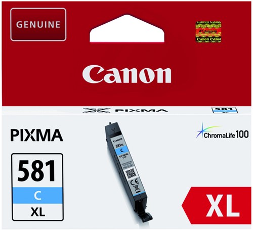 CLI-581 XL | 1x Cyaan | Origineel | Cartridges voor Canon-2