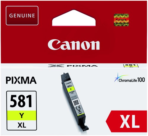 CLI-581 XL | 1x Geel | Origineel | Cartridges voor Canon-2