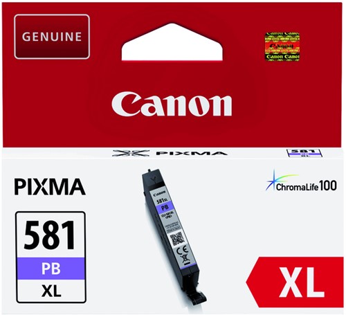 CLI-581 XL | 1x Foto Blauw | Origineel | Cartridges voor Canon-2
