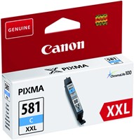 CLI-581 XXL | 1x Cyaan | Origineel | Cartridges voor Canon