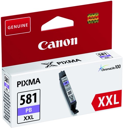 CLI-581 XXL | 1 Foto Blauw | Origineel | Cartridges voor Canon
