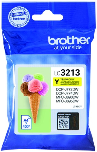 LC-3213 | 1x Geel | Origineel | Cartridges voor Brother