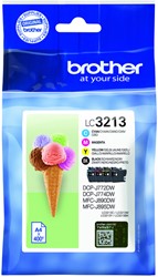 LC-3213 | 4 Pack | Origineel | Cartridges voor Brother