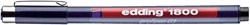 Fineliner edding 1800 0.25mm zwart
