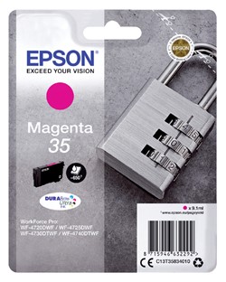 35 | 1x Magenta | Origineel | Cartridges voor Epson