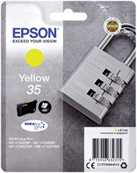 35 | 1x Geel | Origineel | Cartridges voor Epson