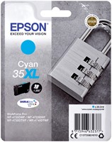 35 XL | 1x Cyaan | Origineel | Cartridges voor Epson