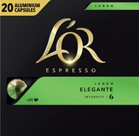 Koffiecups L'Or espresso Lungo Elegante 20 stuks-1