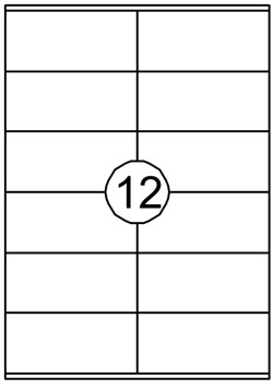 Etiket Quantore 105x48mm 1200 stuks
