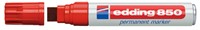 Viltstift edding 850 blok 5-16mm rood