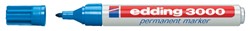 Viltstift edding 3000 rond 1.5-3mm lichtblauw