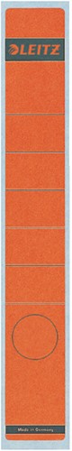 Rugetiket Leitz smal/lang 39x285mm zelfklevend rood