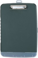 Klembordkoffer Oic 83321 kunststof kopklem donkergrijs-2