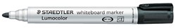 Whiteboardmarker Staedtler Lumocolor 351 rond zwart 2mm