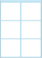 Etiket HERMA 3753 36x40mm wit 42 stuks