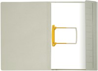 Combimap Secolor folio 1 klep recycled 250gr grijs-2
