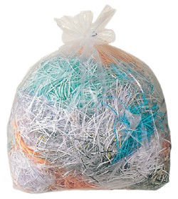 Papiervernietigerzak 188x190cm 350liter 100stuk