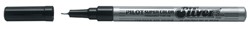 Fineliner PILOT Super Color extra fijn zilver