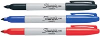 Viltstift Sharpie rond fijn rood-2