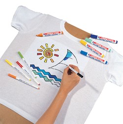 Viltstiften voor textiel