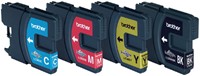 LC-980 | 1x Zwart | Origineel | Cartridges voor Brother-3