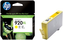 920 XL | 1x Geel  | Origineel | Cartridges voor HP
