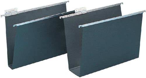 Hangmap Djois Alzicht folio frontaal U-bodem 80mm zwart-2