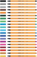 Fineliner STABILO point 88/44 fijn geel-2