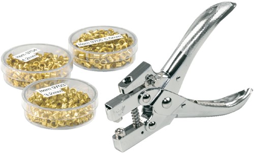 Hechtringen KW-trio 4.2mm 15vel 250stuks koper-2