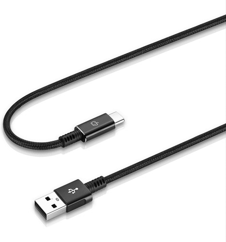 Pepper Jobs | Oplaadkabel | Datakabel | USB-A | USB-C | USB2.0 | 3 mtr | Zwart-3
