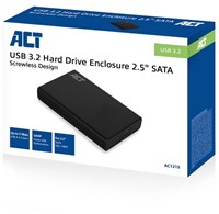 ACT USB 3.1 Gen1 (USB 3.0) Schroefloze 2.5 inch SATA HDD/SSD behuizing-2