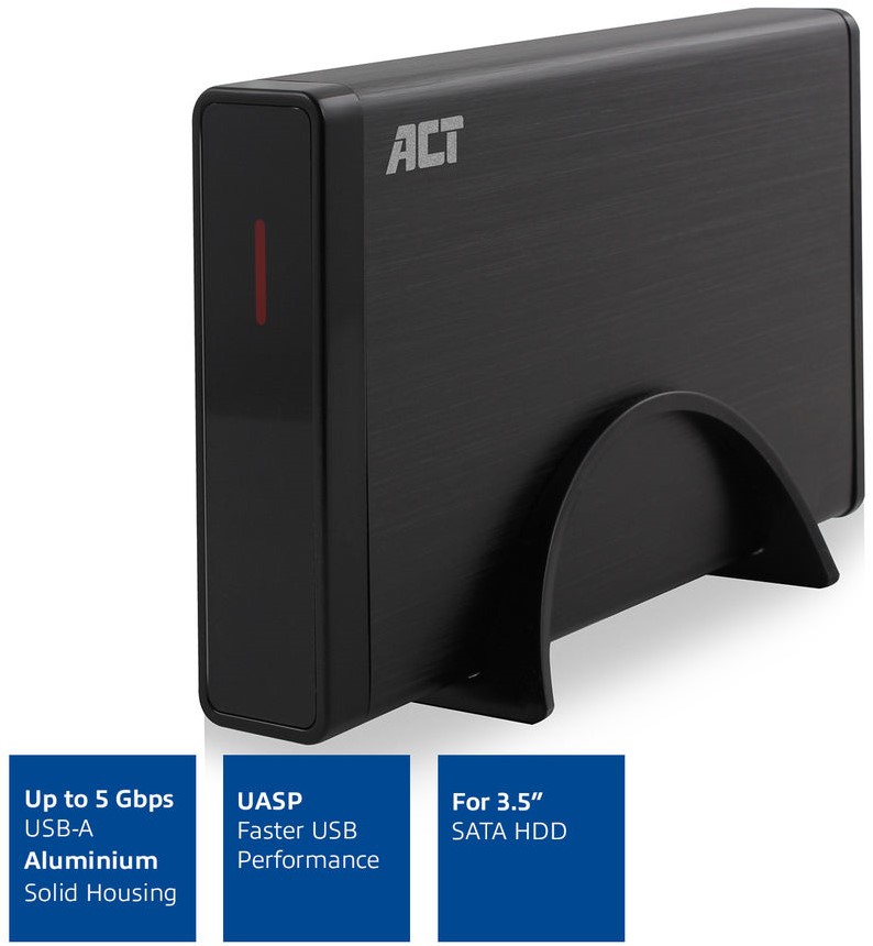 ACT USB 3.1 Gen1 3.0) inch SATA Harde Schijf Behuizing Opus Nederland BV