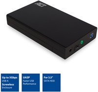 ACT USB 3.2 Gen1 (USB 3.0) Schroefloze 3.5 inch SATA HDD behuizing