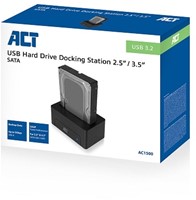 ACT USB 3.1 Gen1 (USB 3.0) Docking Station voor 2.5 en 3.5 inch SATA HDD/SSD-2