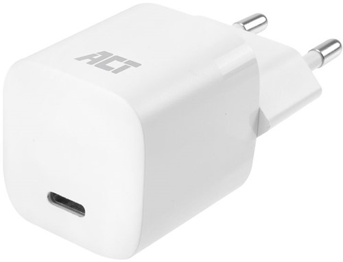ACT | Oplader | USB-C | Compact | Power Delivery | GaNFast | 33 W | 1 poort